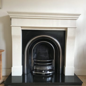 Stunning Marble Fireplace